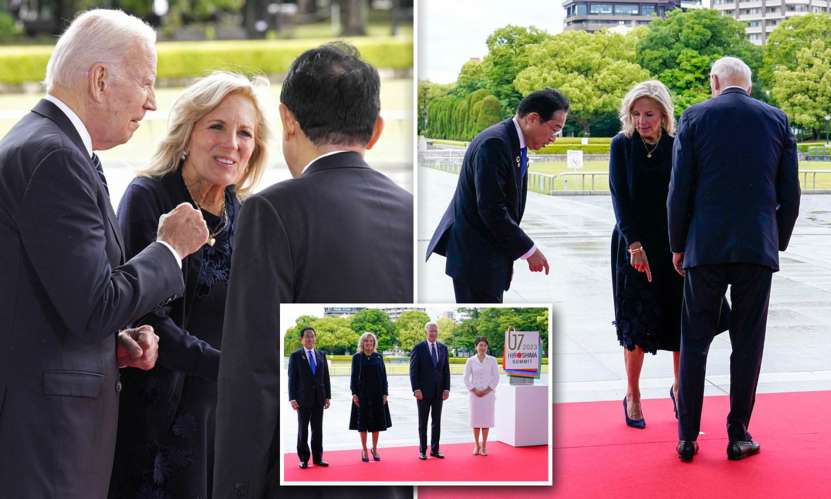 VIDEO: ”Stai aici, întoarce-te aici, întoarce-te aici” - Biden la o ceremonie de fotografiere la Hiroshima înaintea summitului G7