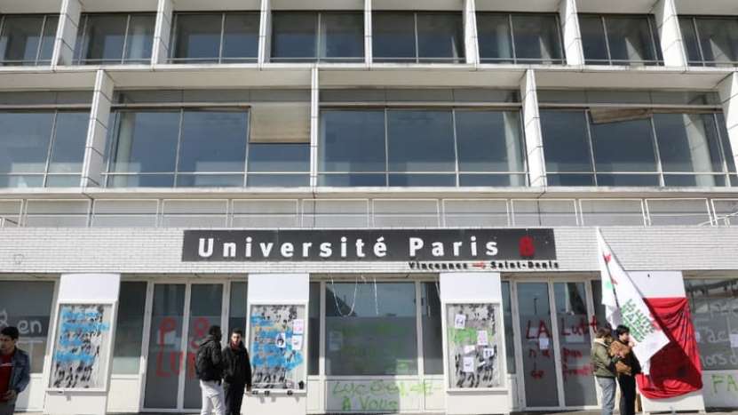 Piratarea site-ului Universității Paris VIII cu mesaje pro-ruse și anti-uncrainiene