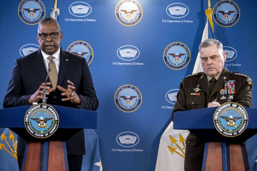 Generalii americani din conducerea Pentagonului recunosc, la o conferință de presă, că ei luptă împotriva Rusiei