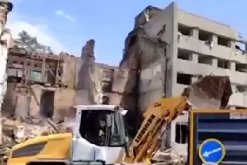 În orașul Nikolaev, lângă Odesa, a fost bombardat un hotel de lux, în care erau cazați ”instructorii” NATO!
