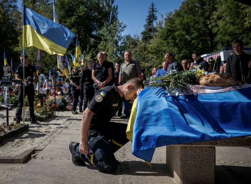 Ucrainenii sunt hotărâți să persevereze, dar își fac griji că aliații lor nu sunt