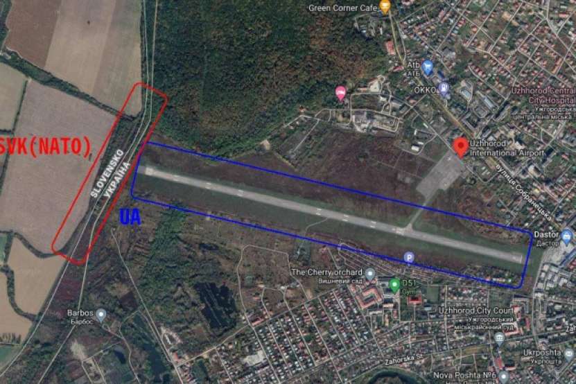 Ucraina își retrage aviația militară de pe aeroportul din Ujgorod, situat la câțiva km de frontiera cu Ungaria și la numai câteva sute de m. de frontiera cu Slovacia