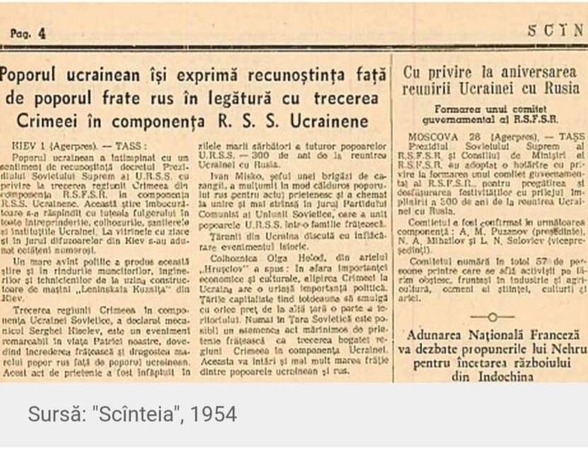 Când și cum a intrat Crimeea în componența Ucrainei Sovietice?