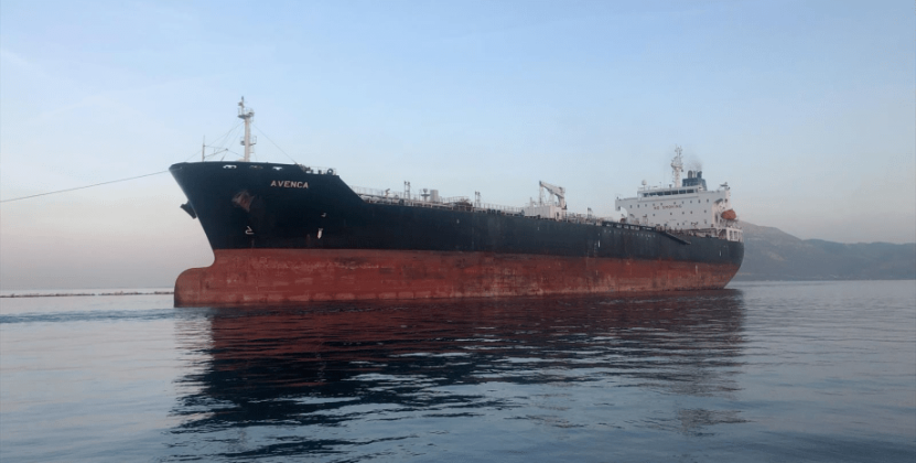 O vavă cu produse petroliere de la Novorossiysk a ajuns la baza marinei americane
