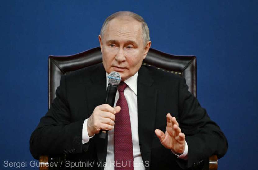 La finalul vizitei sale de stat  în Vietnam, președintele Vladimir Putin a răspuns la întrebările presei 