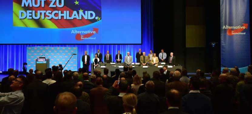 Partidul Alternativa pentru Germania, lider al grupului suveraniștilor europeni