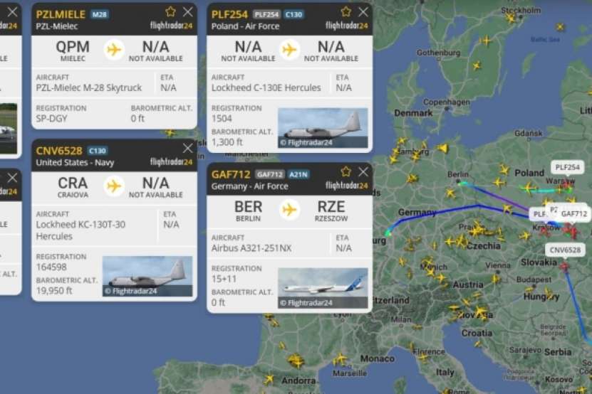 Zeci de avioane medicale NATO, inclusiv din România, scot mercenarii răniți de la Poltava și Lvov