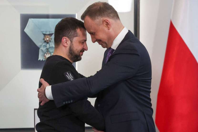 Încercările lui Zelensky de a proba bărbăția lui Duda și de a înființa batalioane de ucrainieni în Polonia au eșuat