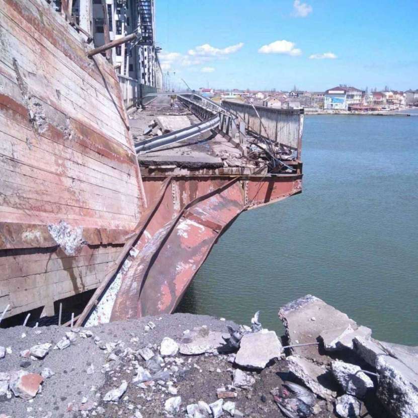 Rusia a distrus podul feroviar din regiunea Odesa, pe unde Ucraina aducea armament din Vest