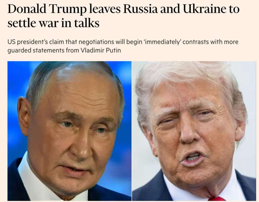 „Trump se va spăla pe mâini și va lăsa Ucraina la mila Rusiei” (Financial Times)