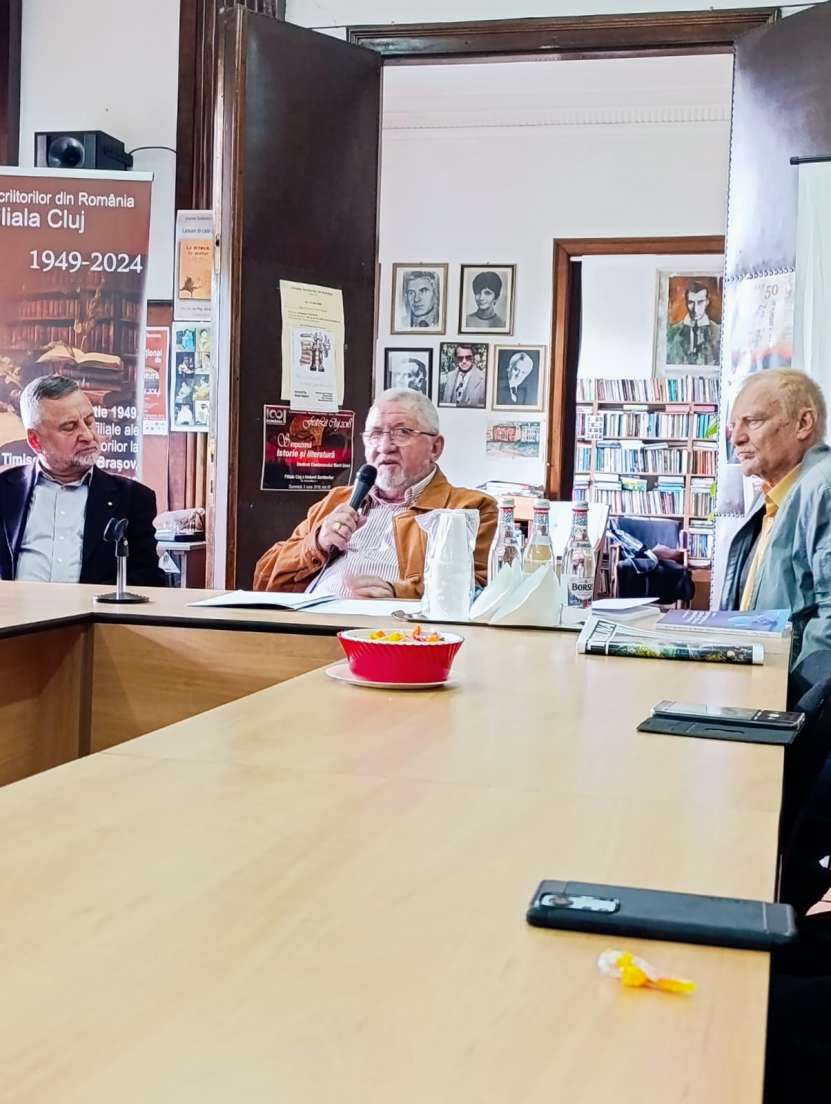 Prof. univ. dr. Nicolae Iuga a sustinut o Conferință la Uniunea Scriitorilor din România, Filiala Cluj-Napoca
