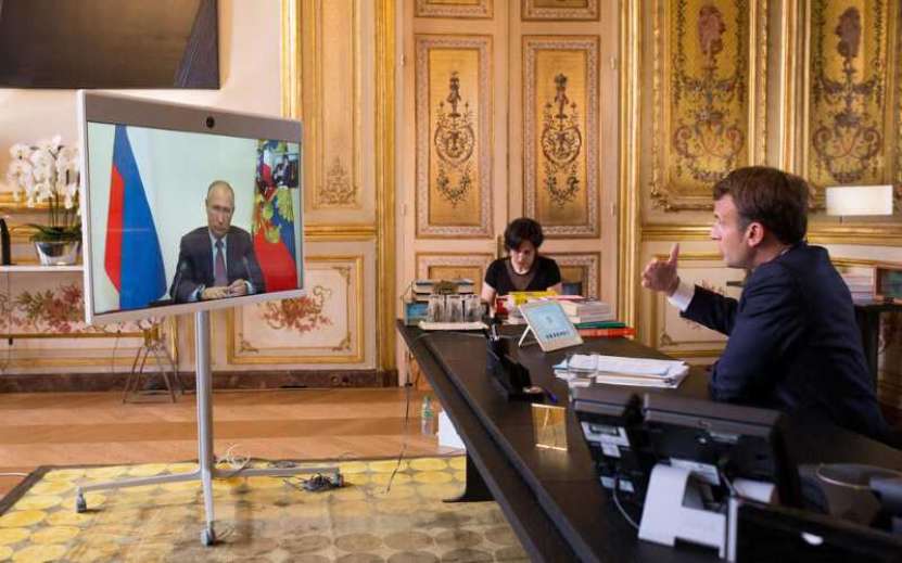 De ce i-a telefonat Macron lui Putin?  Îi este frică de noile rachete iraniene, care pot ajunge până pe teritoriul Franței. Putin ar avea influență asupra Iranului