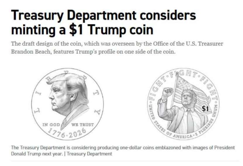 Președintele american Donald Trump îi depășește deja pe toți dictatorii lumii moderne în materie de cult al personalității