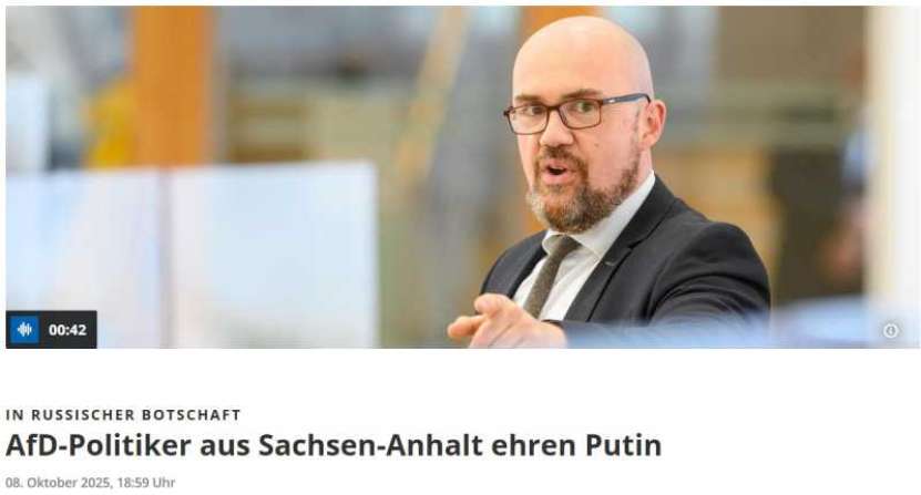 Opinia publică din Vest începe să se trezească. La Berlin, mai mulți parlamentari germani  au onorat ziua de naștere a lui Putin