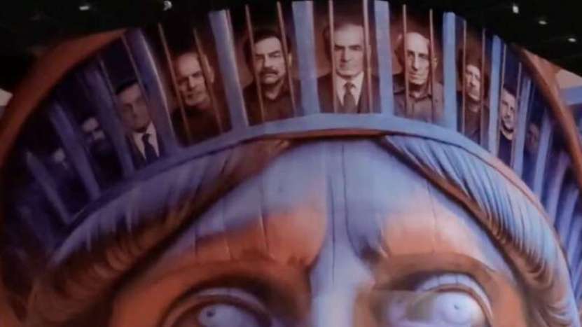 Cum se vede Statuia americană a Libertății din Iran? Vedeți filmul aici mai jos