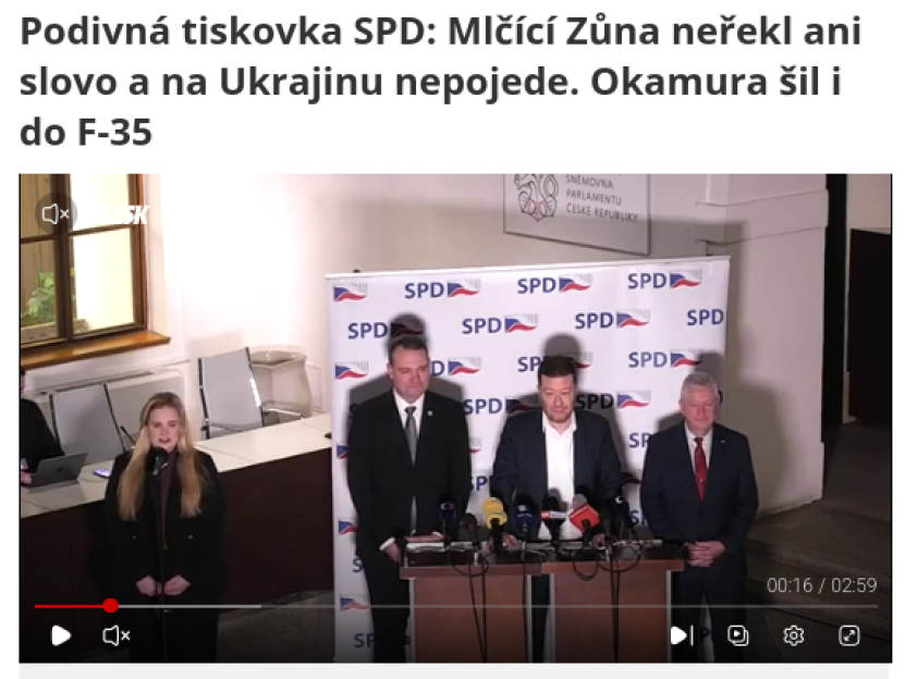 Ajutorul militar al Cehiei pentru Kiev este pus sub semnul întrebării, din cauza corupției din Ucraina