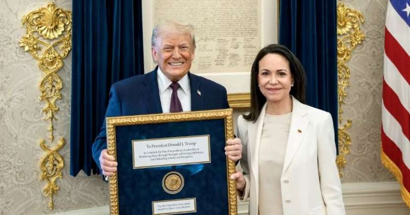 „Norvegia este stupefiată de faptul că Maria Machado a dat Premiul Nobel mai departe lui Trump și pentru că Trump l-a acceptat” (Bloomberg)