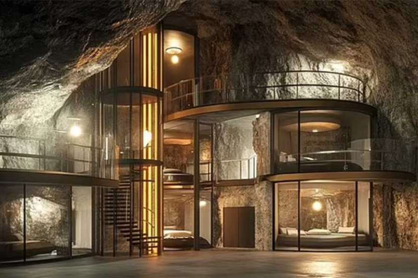 Nu le pasă că în SUA, în caz de război total, ar putea muri sute de milioane de oameni. Pentru cei foarte bogați se construiesc buncăre anti-nucleare de lux!