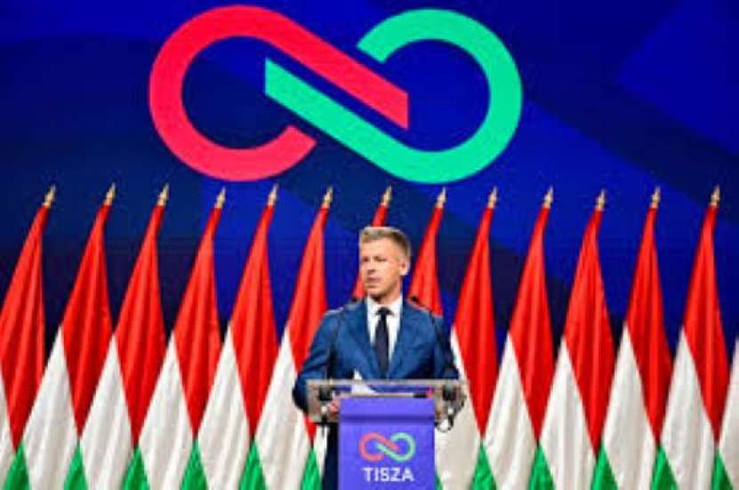 Câștigătorul alegerilor din Ungaria, liderul partidului Tisza (cu sigla 69 poziția culcat), joacă pe invers. Va continua politica lui Orban: nu va susține aderarea Ucrainei la UE și va cumpăra petrol de la ruși