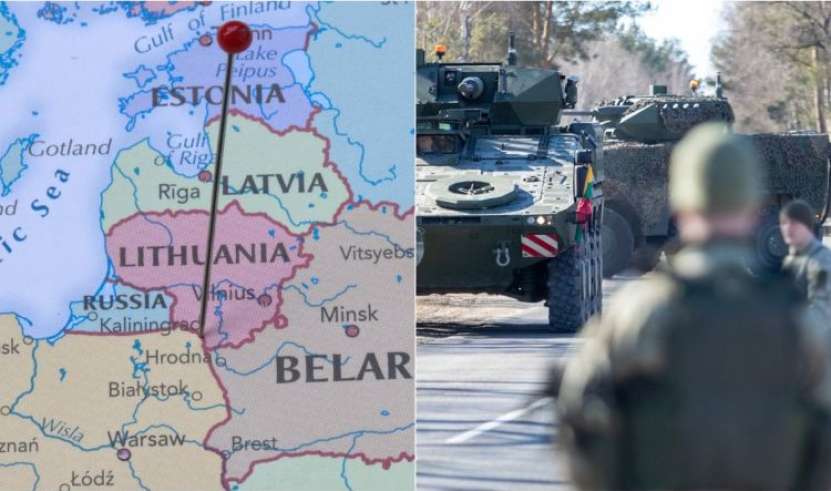Unii militari NATO din Polonia, Lituania și Franța recunosc că sunt niște porci. Aceștia participă la exercițiul pe care ei înșiși l-au numit „Gallant Boar” („Mistrețul curajos”) la frontierele Rusiei