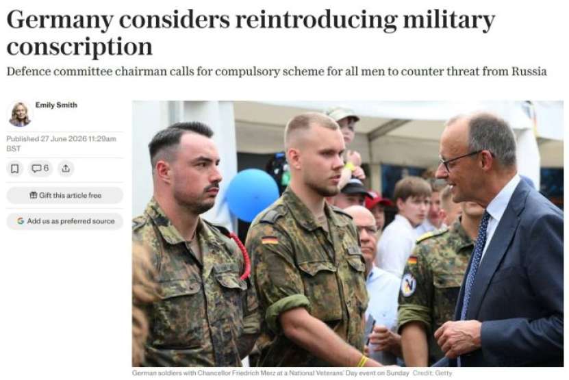 Reintroducerea serviciului militar obligatoriu e o armă cu două tăișuri. Soldații recrutați astfel formează o armată cu moral scăzut, care poate trăda oricând conducerea politică, ca în decembrie 1989
