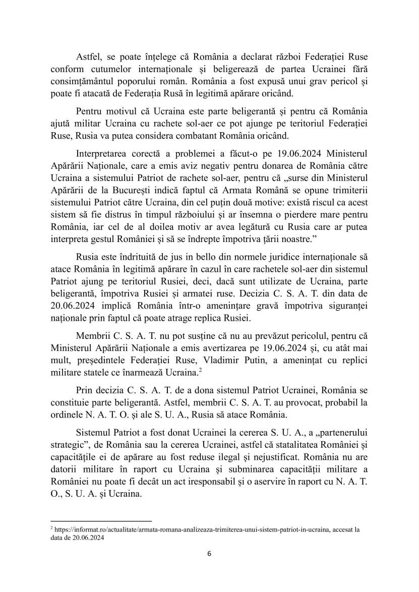 Președintele Iohannis și membrii CSAȚ sunt denunțați pentru înaltă trădare!