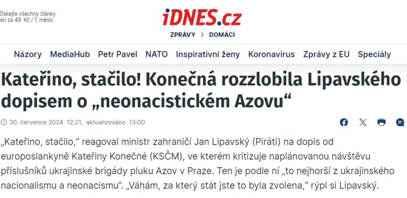 După parlamentarii polonezi, și cehii se pronunță împotriva nazismului ucrainean