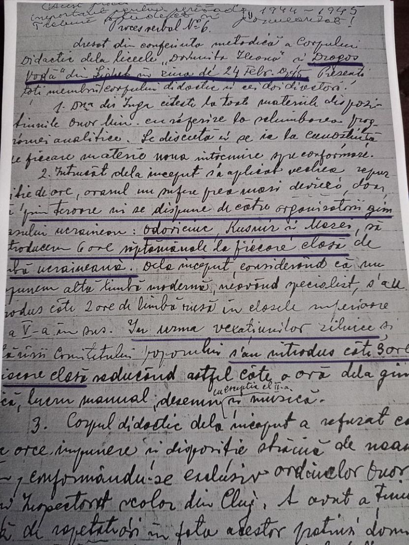 Optzeci de ani de la tentativa Ucrainei de a anexa cu forța județul Maramureș (ianuarie - martie 1945)