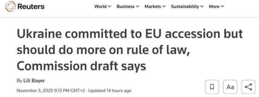 Ucraina s-ar putea să-și ia adio de la aderarea la UE. Citiți aici Raportul extrem de critic al Comisiei Europene la adresa Ucrainei