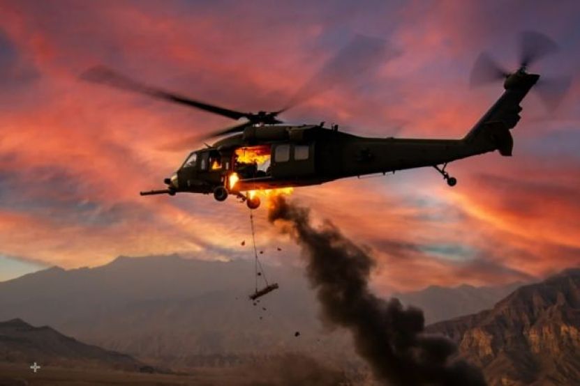 De pe cerul Iranului, avioanele americane cad ca muștele