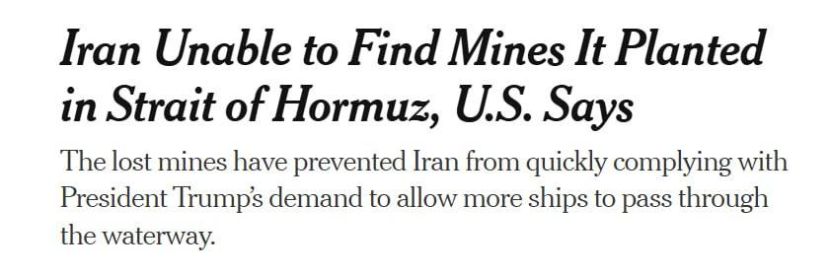 Iranul nu poate deschide Strâmtoarea Hormuz, chiar dacă ar vrea