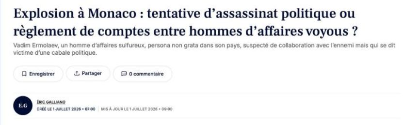 De ce a vrut Zelenski să-l asasineze pe omul de afaceri ucrainean Vadim Ermolaev, stabilit de doi ani la Monaco? 