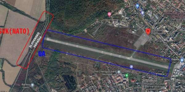 Ucraina își retrage aviația militară de pe aeroportul din Ujgorod, situat la câțiva km de fron...